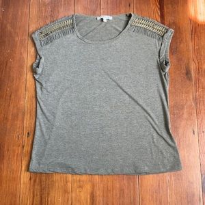 Rose + Olive Muscle Tank